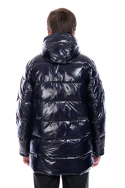 Детский зимний Пуховик WHS Темно-синий, 8783297