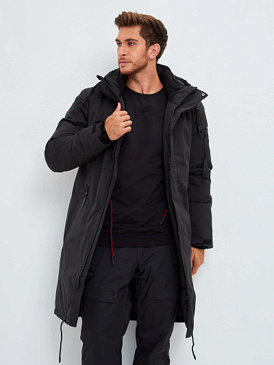 Парка Winday Черный, 877825