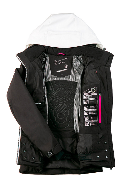 Женская горнолыжная Куртка WHS Черный, 8783330