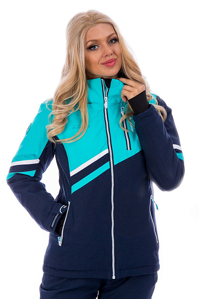 Женская горнолыжная Куртка High Experience Голубой, 6980280