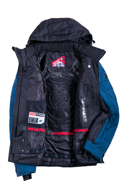 Мужской горнолыжный Пуховик WHS Бирюзовый, 8783137