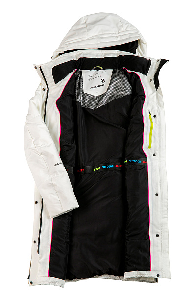 Женский зимний Пуховик WHS Белый, 8783289