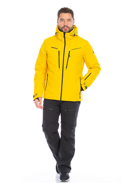 Мужская горнолыжная Куртка WHS Желтый, 8783364