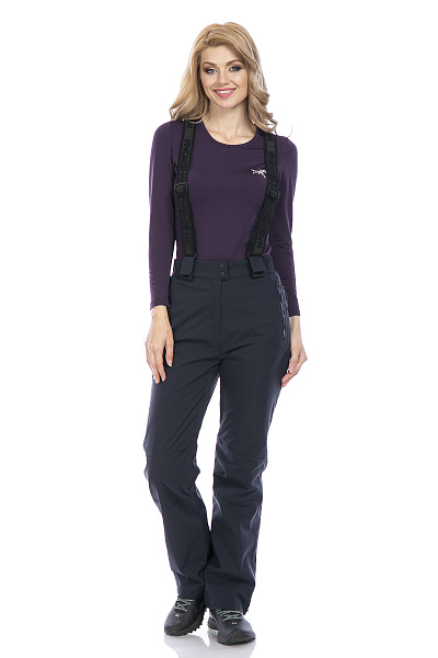 Женские горнолыжные Штаны WHS Темно-синий, 8783316