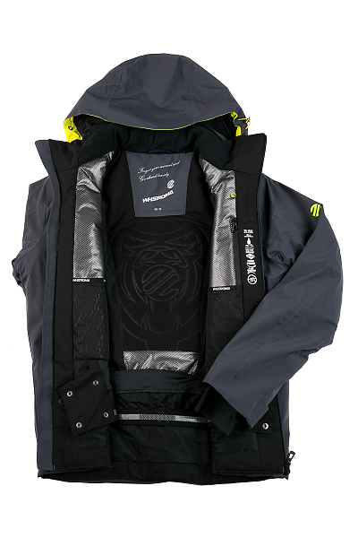 Мужская горнолыжная Куртка WHS Темно-серый, 8783202