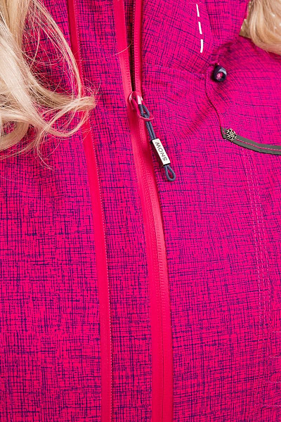 Женская горнолыжная Куртка Snow Headquarter Малиновый, 83814