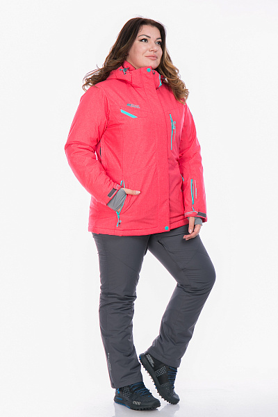 Женский горнолыжный Костюм High Experience Коралловый, 6980374K1