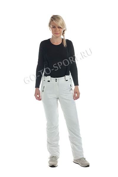 Женские горнолыжные Штаны High Experience Белый, 698091