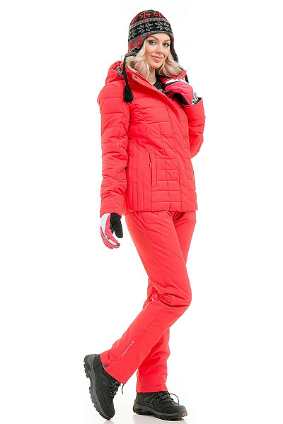 Женский горнолыжный Костюм High Experience Коралловый, 6980159K2