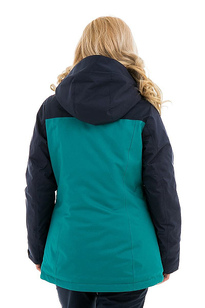 Женская горнолыжная Куртка WHS Зеленый, 8783100