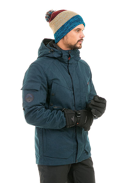 Мужская зимняя Парка WHS Синий, 878387