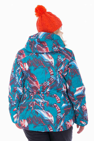 Женская горнолыжная Куртка WHS Бирюзовый, 8783160