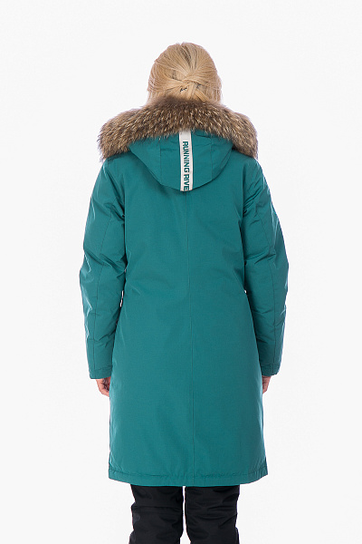 Женская зимняя Куртка Running River Бирюзовый, 827865