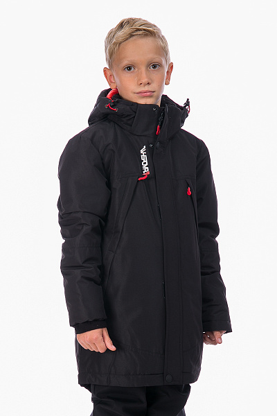Детская зимняя Парка WHS Черный, 8783185