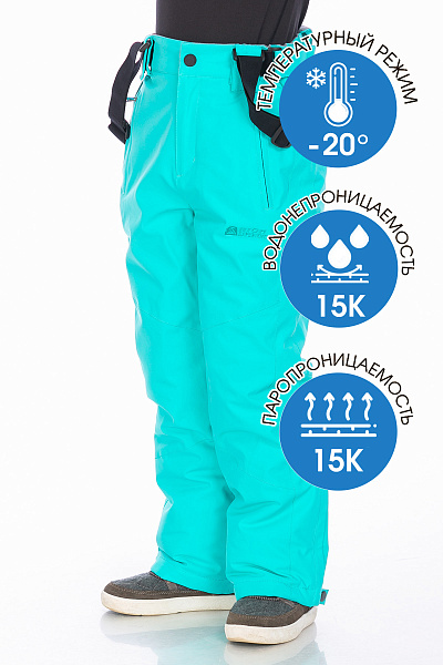 Штаны High Experience Бирюзовый, 6980418