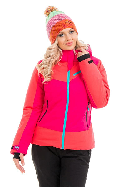 Женская горнолыжная Куртка WHS Малиновый, 878399