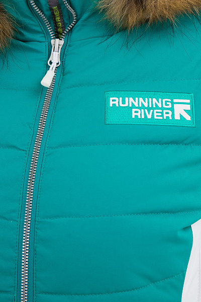 Женская горнолыжная Куртка Running River Зеленый, 827813