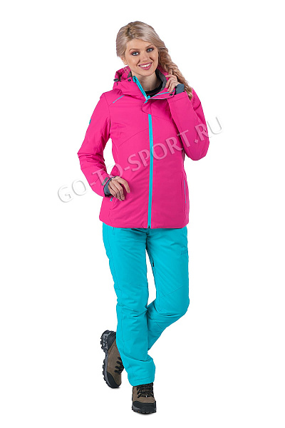 Женский горнолыжный Костюм High Experience Малиновый, 6980118K1