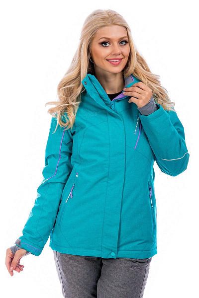 Женский горнолыжный Костюм High Experience Бирюзовый, 6980246K1