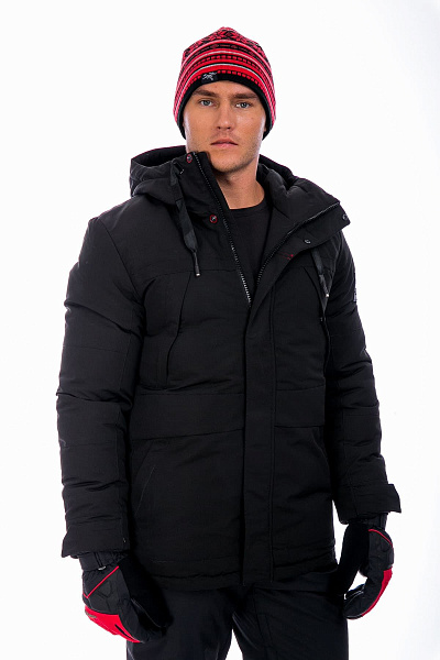 Мужская зимняя Парка WHS Черный, 8783133