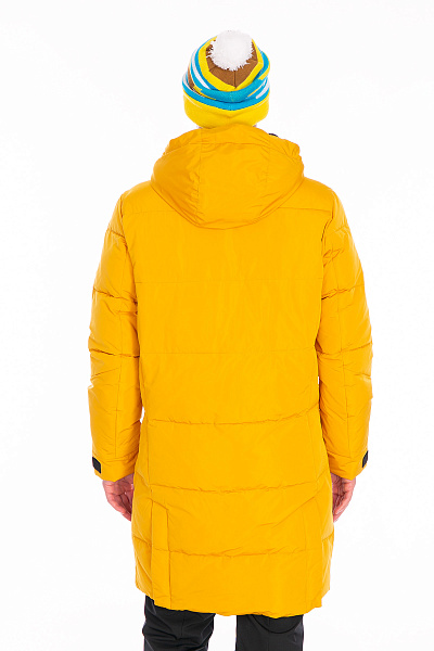Мужской зимний Пуховик Lafor Желтый, 76707