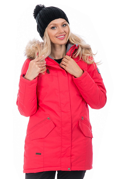 Женская зимняя Парка High Experience Коралловый, 6980240