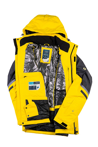 Мужская горнолыжная Куртка High Experience Желтый, 6980218