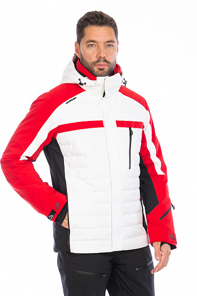 Мужская горнолыжная Куртка WHS Белый, 8783363