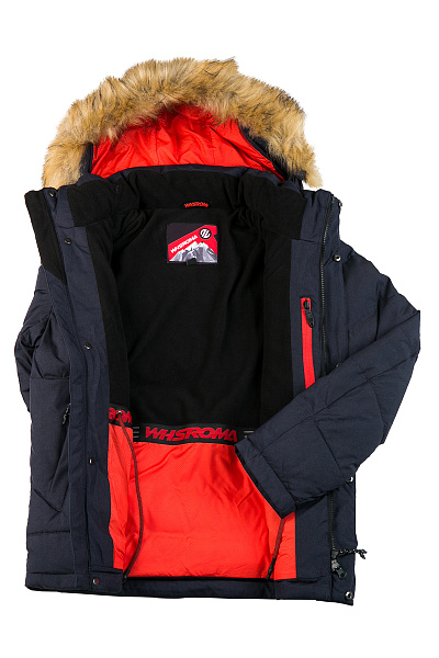 Детская зимняя Куртка WHS Темно-синий, 8783209