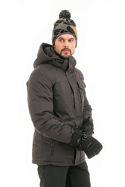 Мужская зимняя Парка WHS Серый, 878379