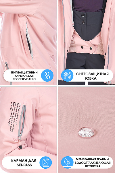 Куртка WHS Розовый, 8783458