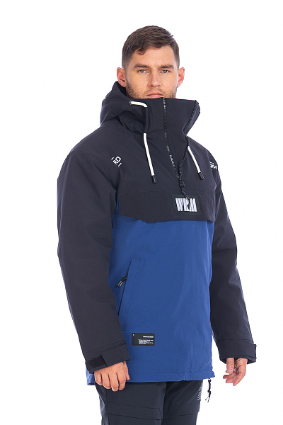 Анорак WHS Темно-синий, 8783403