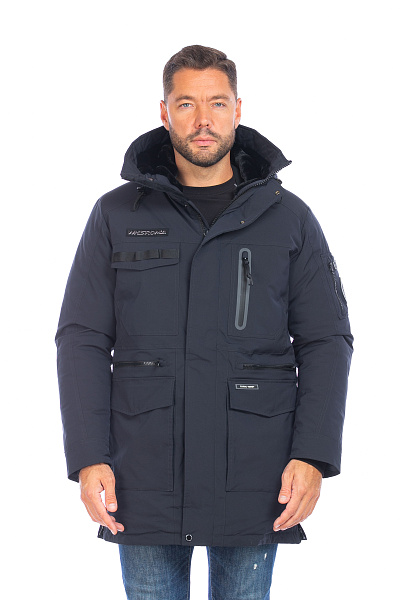 Парка WHS Темно-синий, 8783456