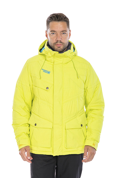 Мужская горнолыжная Куртка Running River Желтый, 8278119