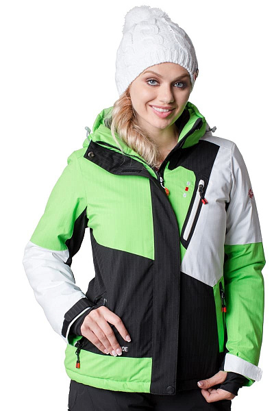 Женская горнолыжная Куртка Lanlaka Зеленый, 76751