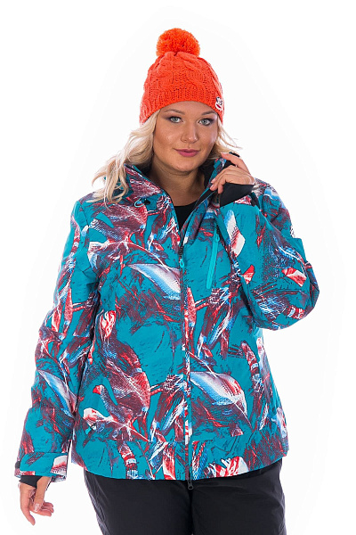 Женская горнолыжная Куртка WHS Бирюзовый, 8783160