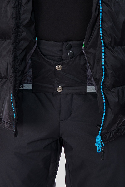 Мужской горнолыжный Пуховик Running River Черный, 827869