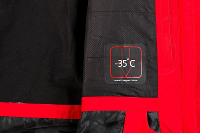 Женский горнолыжный Пуховик WHS Красный, 8783139