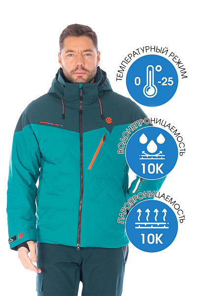 Куртка WHS Бирюзовый, 8783470