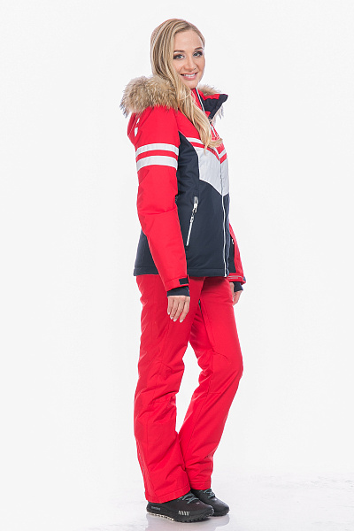 Женский горнолыжный Костюм High Experience Красный, 6980314K1