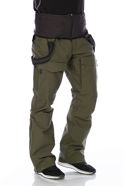 Мужские горнолыжные Штаны Running River Хаки, 8278133