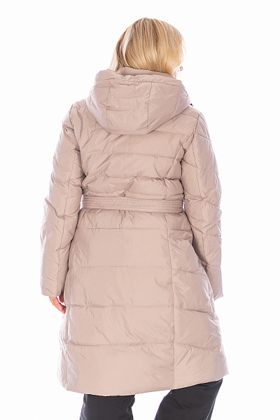 Женский зимний Пуховик Lafor Бежевый, 767031