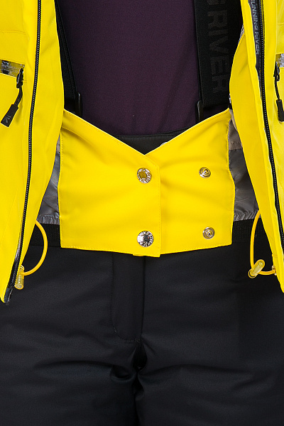 Женская горнолыжная Куртка Running River Желтый, 827882