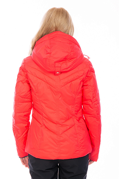 Женский горнолыжный Пуховик Running River Коралловый, 827866