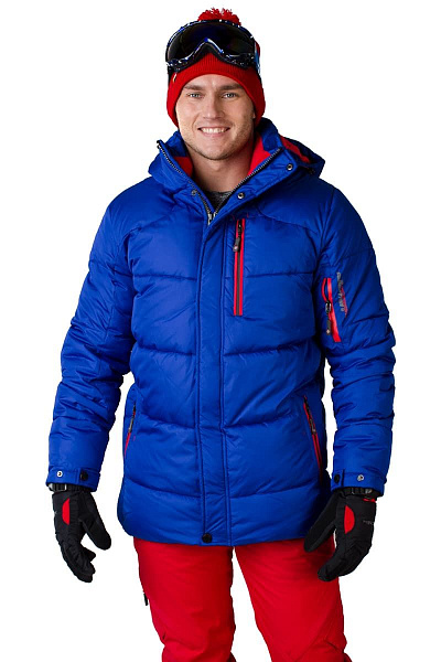 Мужская горнолыжная Куртка WHS Синий, 878368