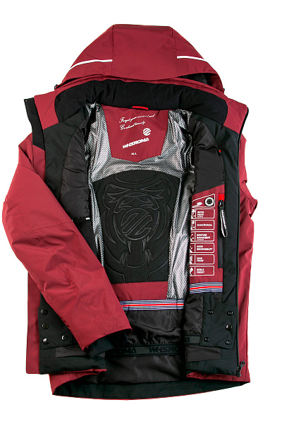 Мужская горнолыжная Куртка WHS Бордовый, 8783364