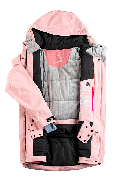 Женская горнолыжная Куртка WHS Розовый, 8783334