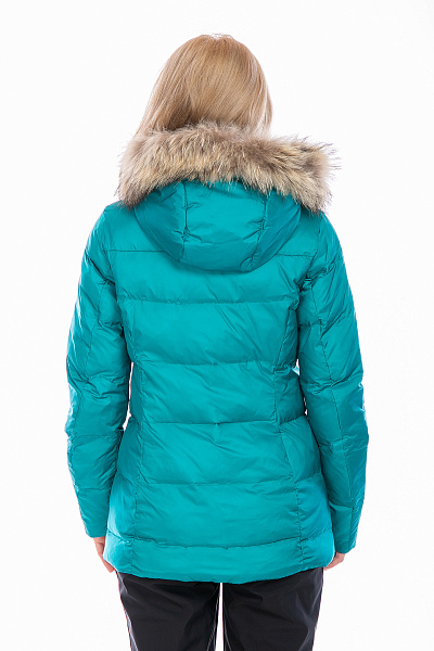 Женский зимний Пуховик Running River Бирюзовый, 8278114