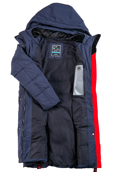 Пуховик WHS Темно-синий, 8783389