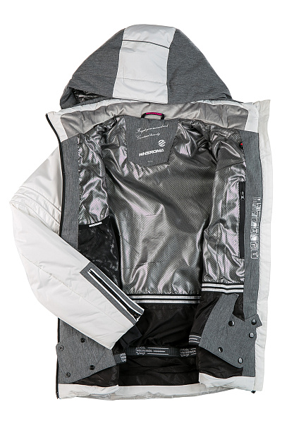 Женская горнолыжная Куртка WHS Белый, 8783247